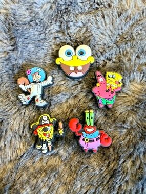 SpongeBob Jibbitz, Croc Charms - Set # 28